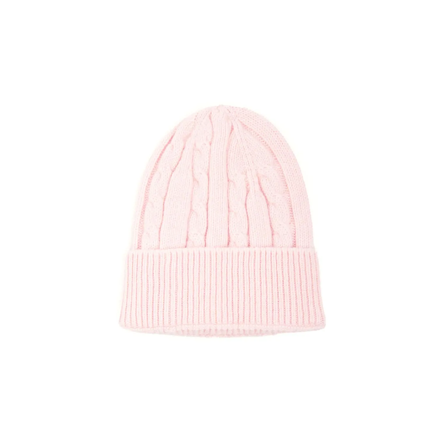 BERRETTO ROSA A trecce in cashmere