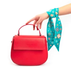 BORSA CLEO ROSSA In pelle liscia