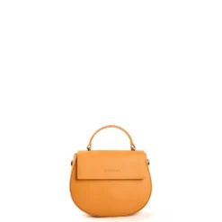 BORSA MINI CLEO ARANCIONE In pelle liscia