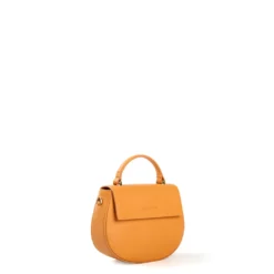 BORSA MINI CLEO ARANCIONE In pelle liscia