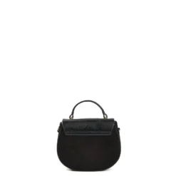 BORSA MINI CLEO NERA In camoscio e cavallino
