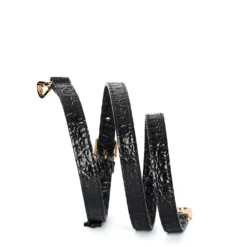 BORSA MINI CLEO NERA Stampa coccodrillo