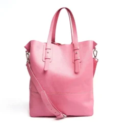 BORSA ROSA In pelle sfoderata