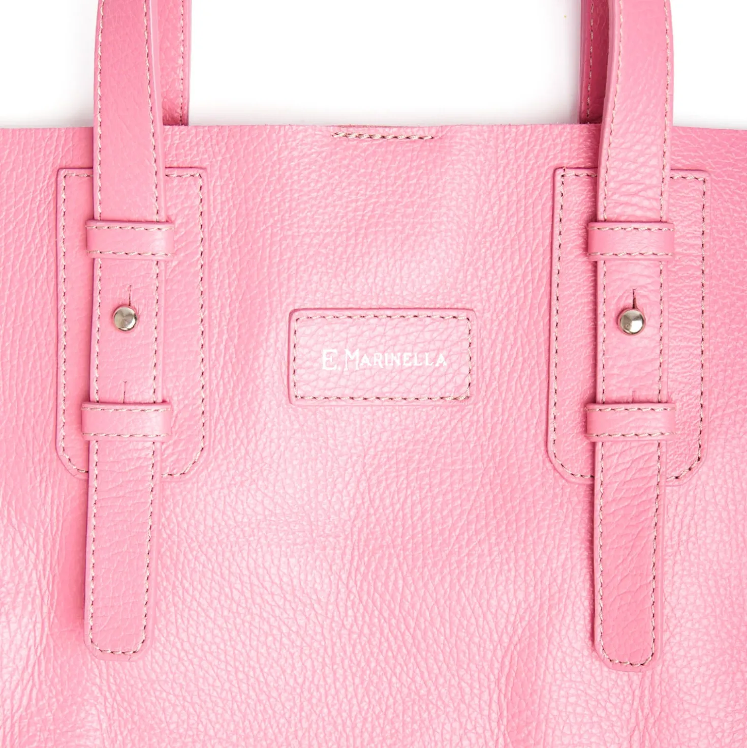 BORSA ROSA In pelle sfoderata