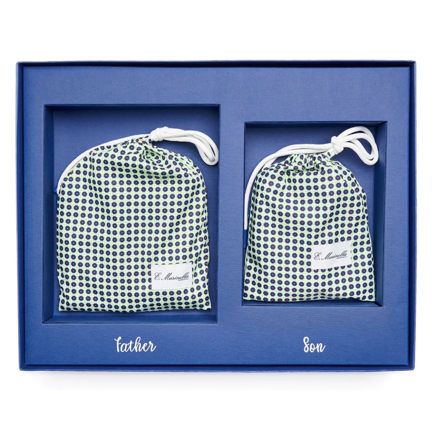 Box Father & Son – Costume Abbinato per Papà e Figlio Microfantasia fiore