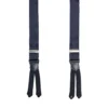 BRETELLE BLU SCURO In raso di seta 2,5 cm