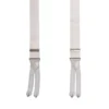 BRETELLE COLOR PERLA In raso di seta 2,5 cm