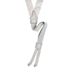 BRETELLE COLOR PERLA In raso di seta 2,5 cm