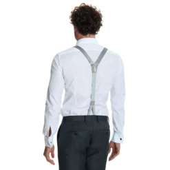 BRETELLE COLOR PERLA In raso di seta 2,5 cm