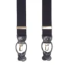 BRETELLE EM BLU Con micro pois rossi