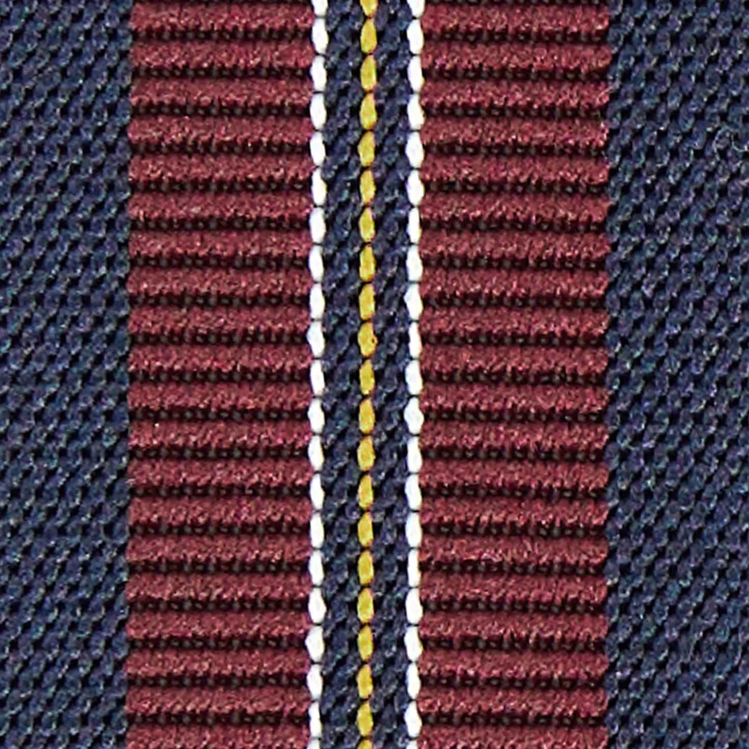 BRETELLE EM BLU SCURO E BORDEAUX Rigata