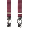 BRETELLE EM BORDEAUX Con micro pois bianchi