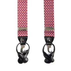 BRETELLE EM BORDEAUX Microfantasia fiore