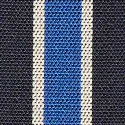BRETELLE EM RIGATE Blu scuro e azzurro