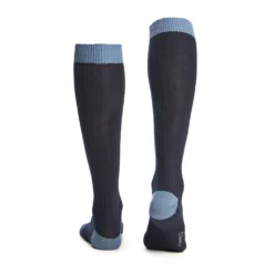 CALZE LUNGHE BICOLORE BLU E AZZURRE Tinta unita