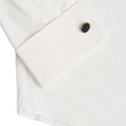 CAMICIA CERIMONIA POLSO GEMELLI SLIM In cotone super popeline