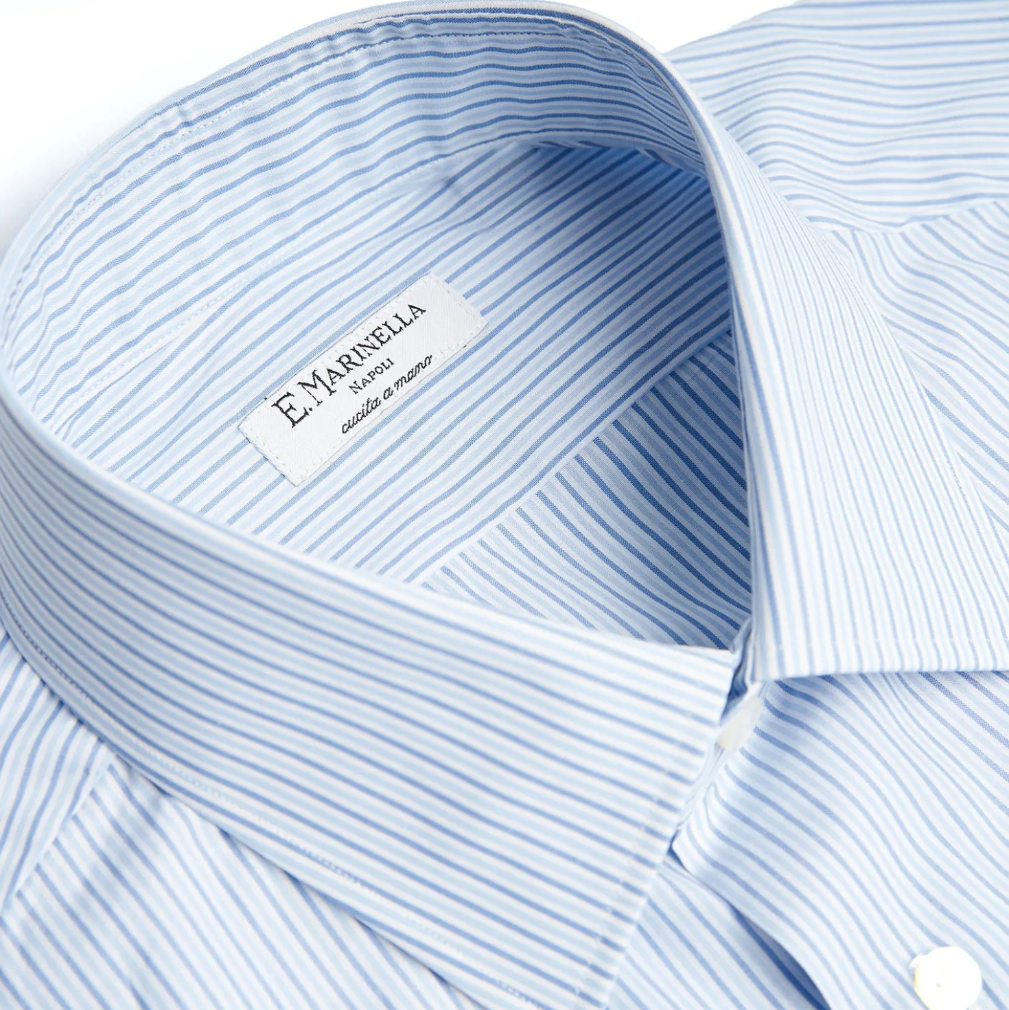 CAMICIA CLASSICA DOPPIA RIGA REGULAR In cotone popeline