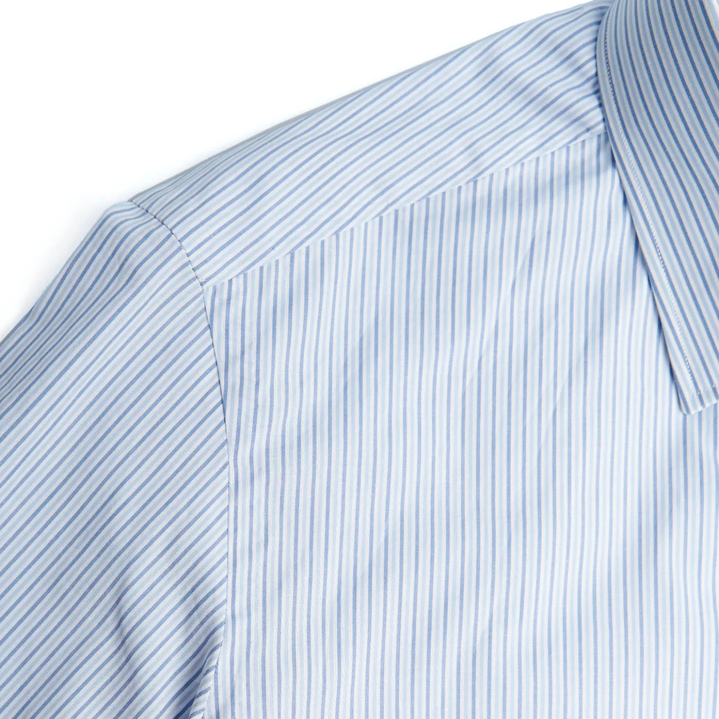 CAMICIA CLASSICA DOPPIA RIGA REGULAR In cotone popeline