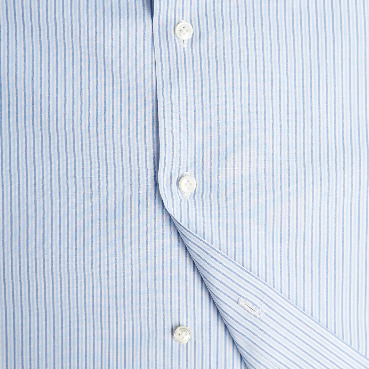 CAMICIA CLASSICA DOPPIA RIGA REGULAR In cotone popeline