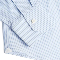 CAMICIA CLASSICA DOPPIA RIGA REGULAR In cotone popeline