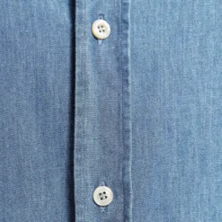 CAMICIA JEANS DELAVE Blu chiaro