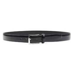 CINTURA CLASSICA NERA In pelle 30 mm