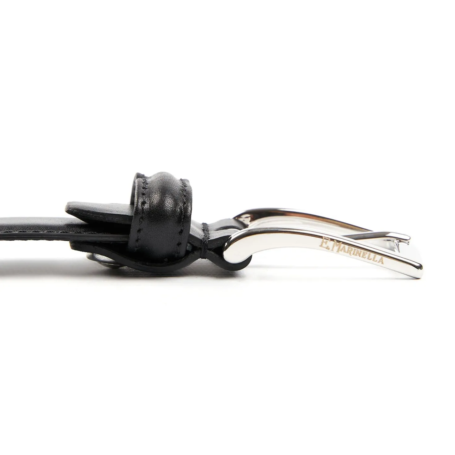 CINTURA CLASSICA NERA In pelle 30 mm