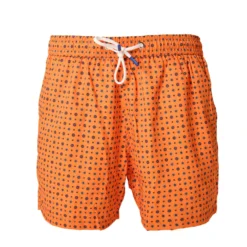 COSTUME DA BAGNO ARANCIONE Macrofantasia fiore
