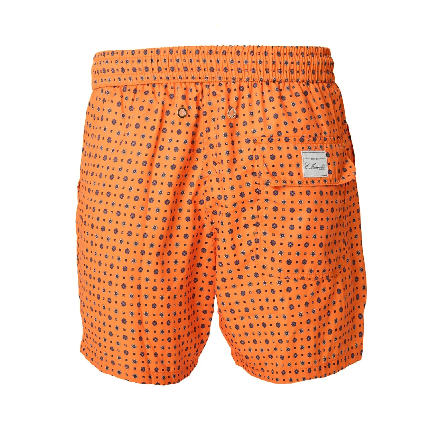 COSTUME DA BAGNO ARANCIONE Macrofantasia fiore