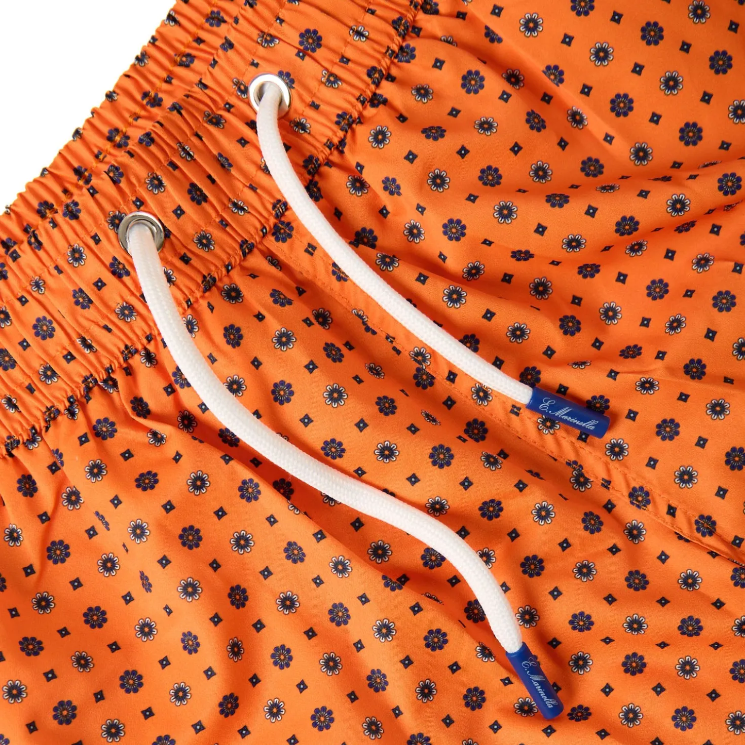 COSTUME DA BAGNO ARANCIONE Macrofantasia fiore