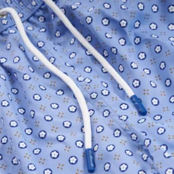 COSTUME DA BAGNO AZZURRO Macrofantasia fiore