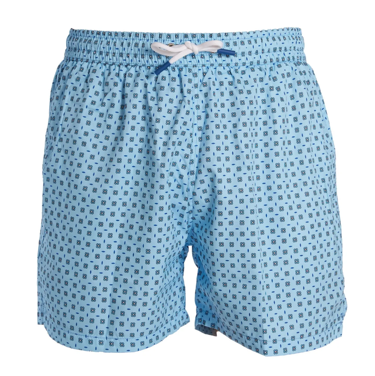 COSTUME DA BAGNO AZZURRO Macrofantasia fiore