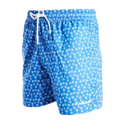 COSTUME DA BAGNO AZZURRO Macrofantasia fiore