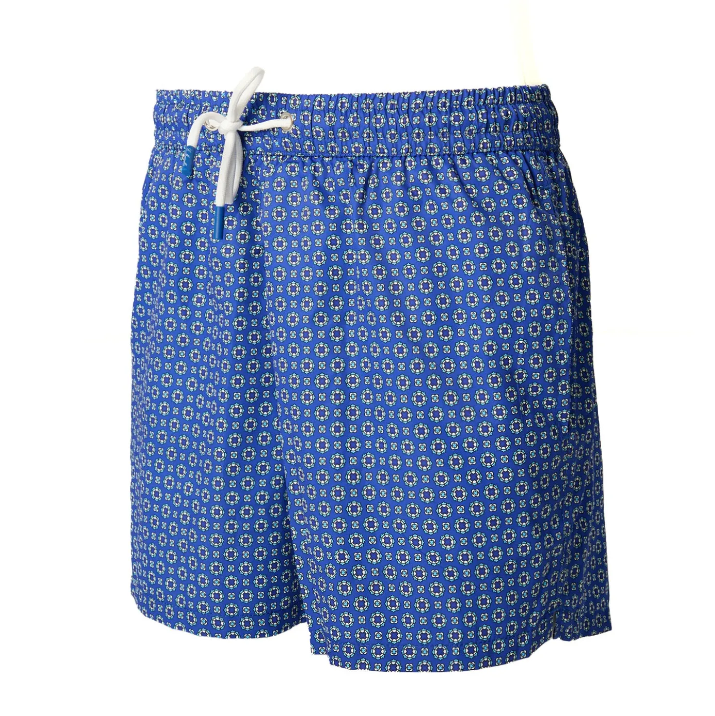 COSTUME DA BAGNO BLU Macrofantasia fiore