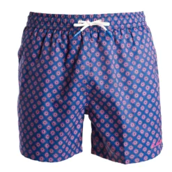 COSTUME DA BAGNO BLU Macrofantasia fiore