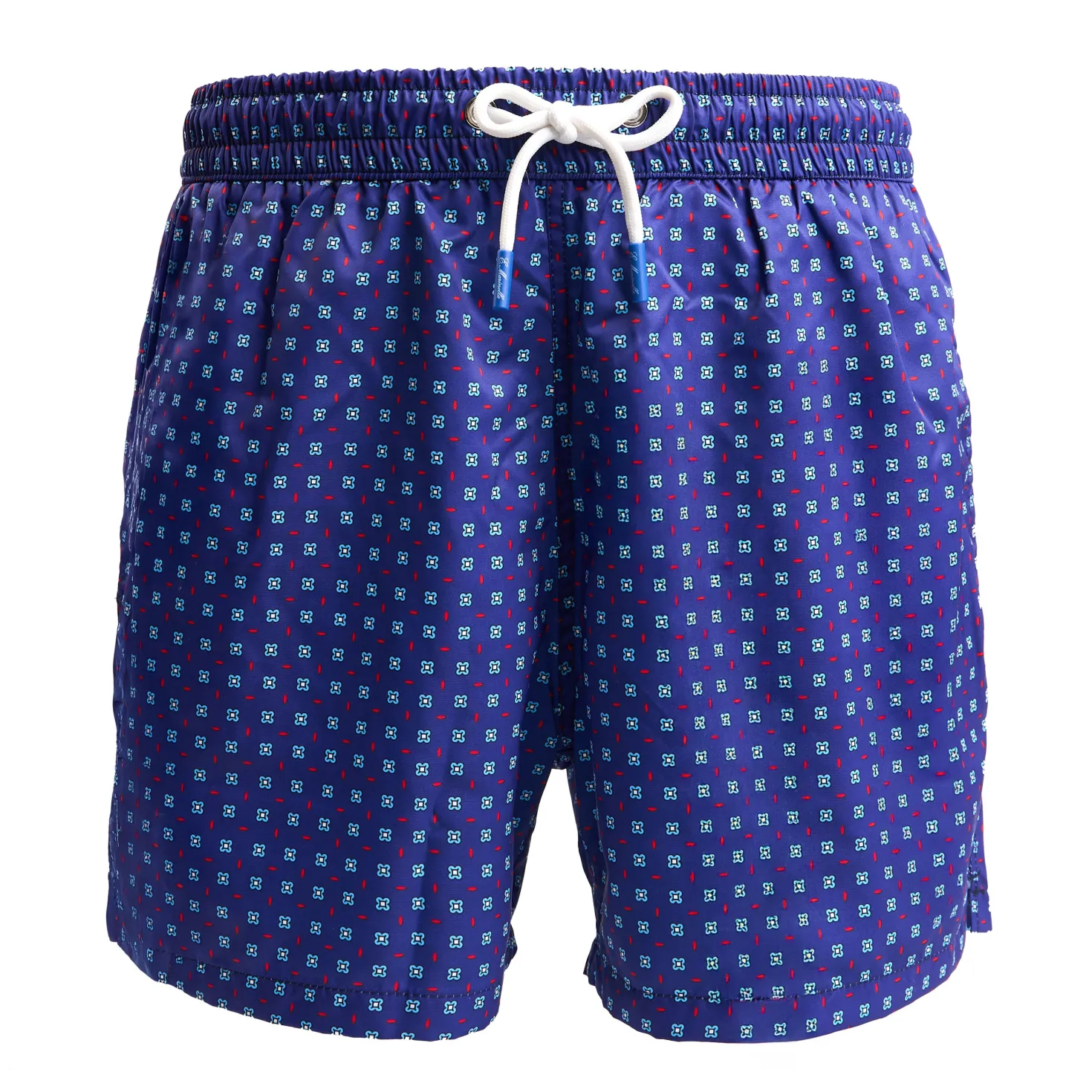 COSTUME DA BAGNO BLU SCURO Macrofantasia fiore