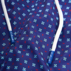 COSTUME DA BAGNO BLU SCURO Macrofantasia fiore
