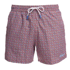 COSTUME DA BAGNO BORDEAUX Macrofantasia fiore