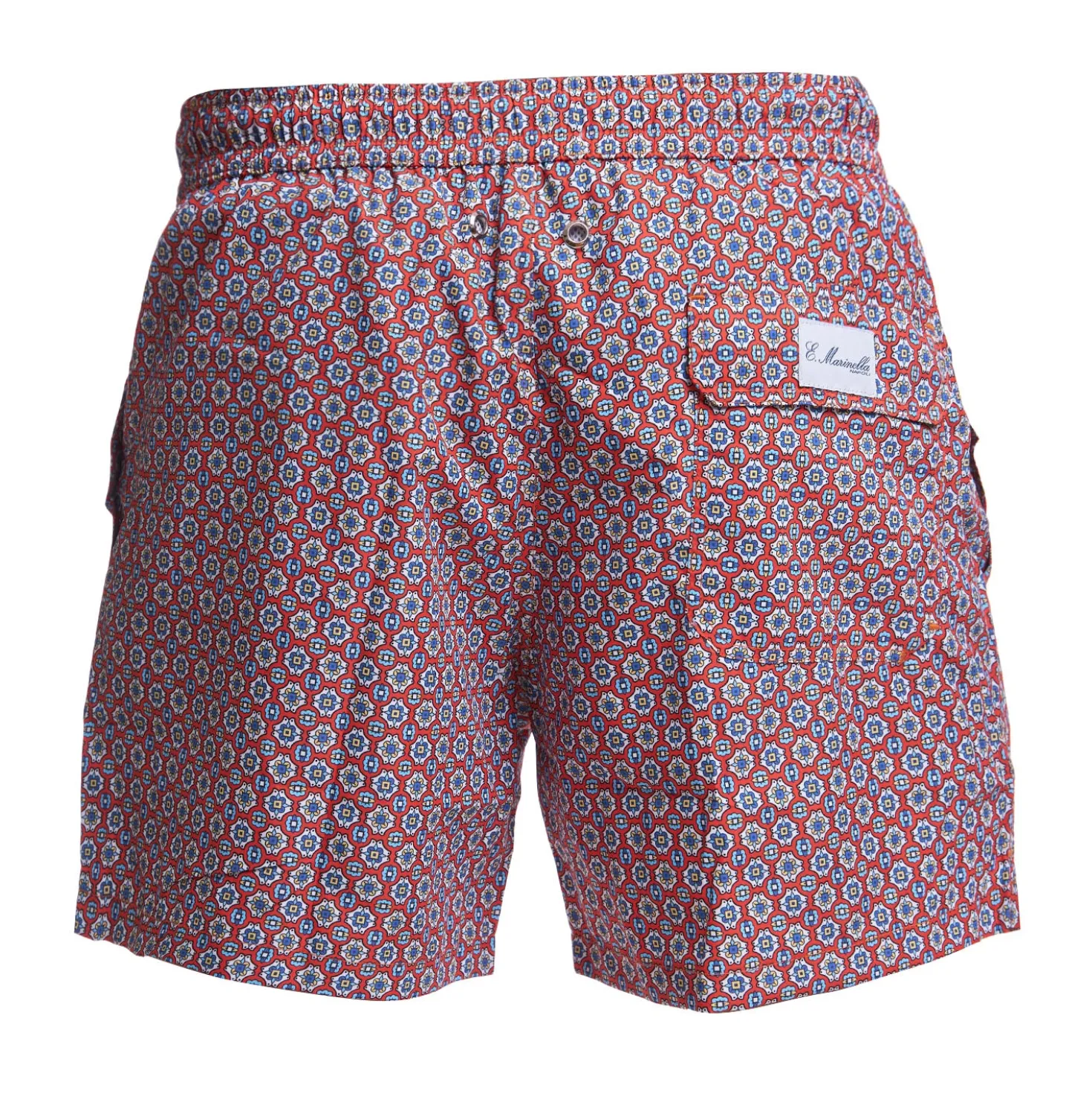 COSTUME DA BAGNO BORDEAUX Macrofantasia fiore