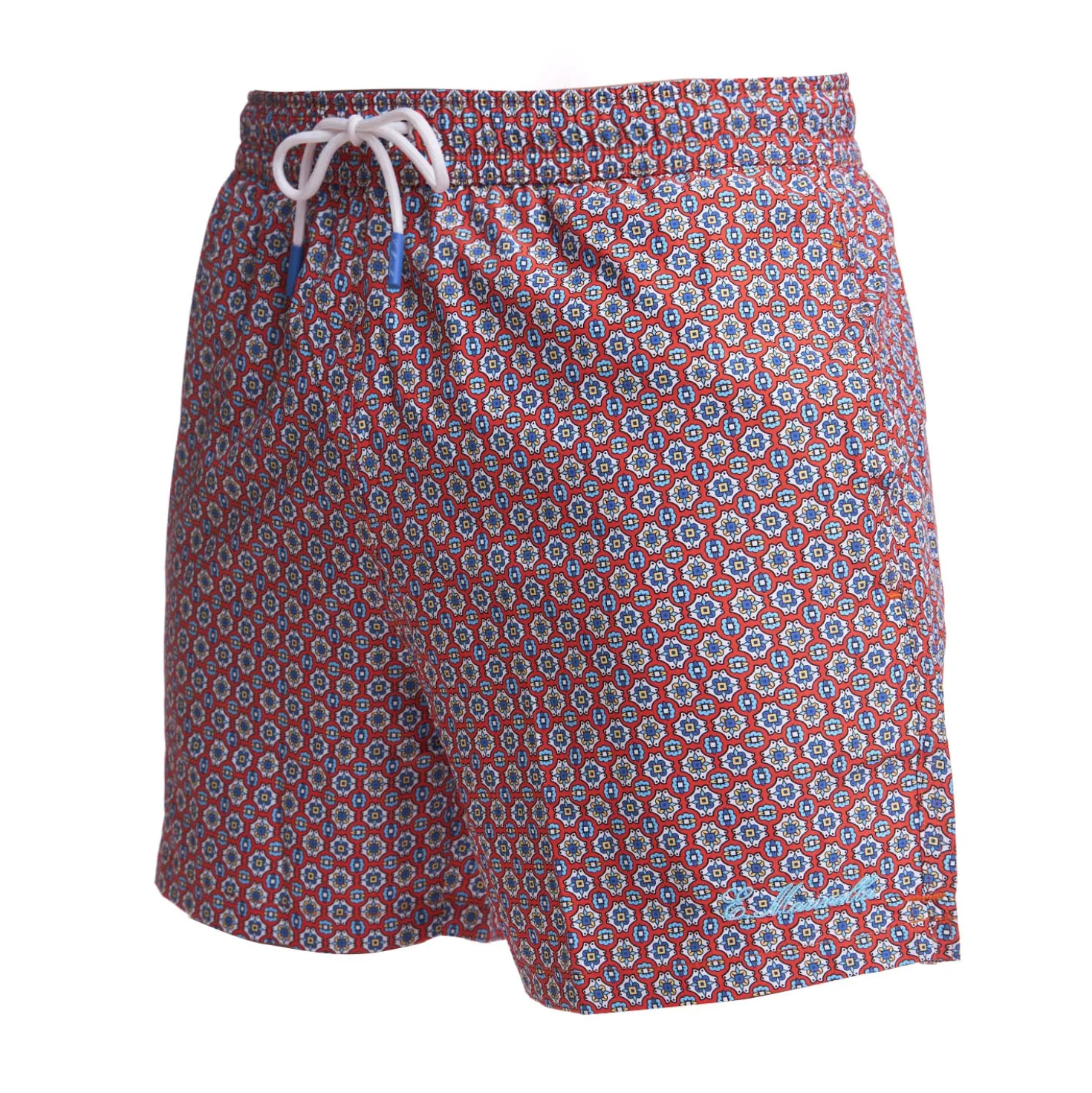 COSTUME DA BAGNO BORDEAUX Macrofantasia fiore
