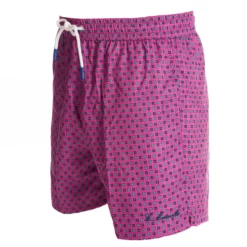 COSTUME DA BAGNO FUCSIA Macrofantasia fiore