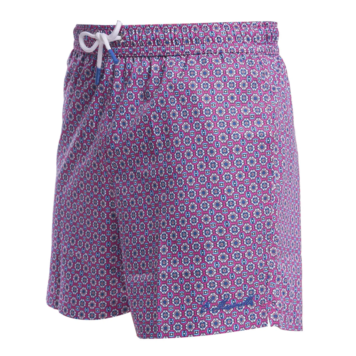 COSTUME DA BAGNO FUCSIA Macrofantasia fiore