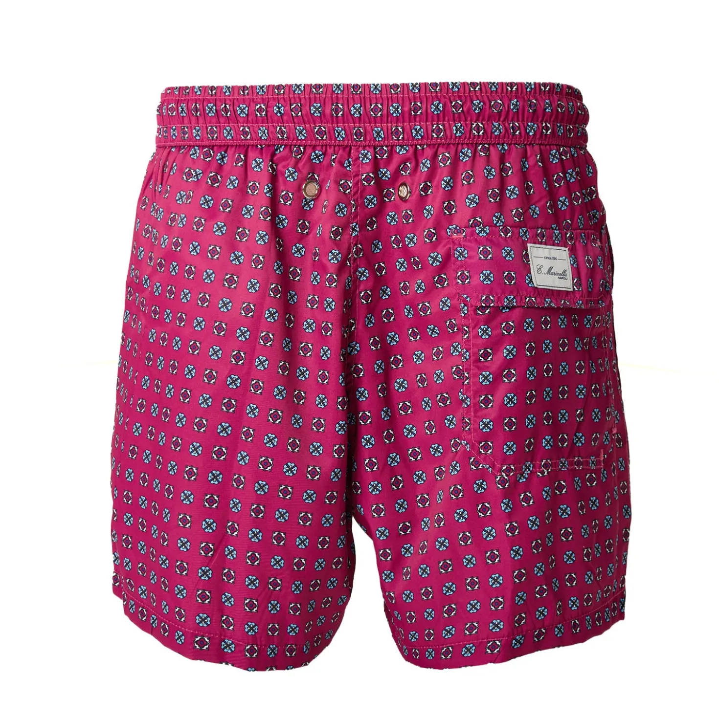 COSTUME DA BAGNO FUCSIA Microfantasia fiore
