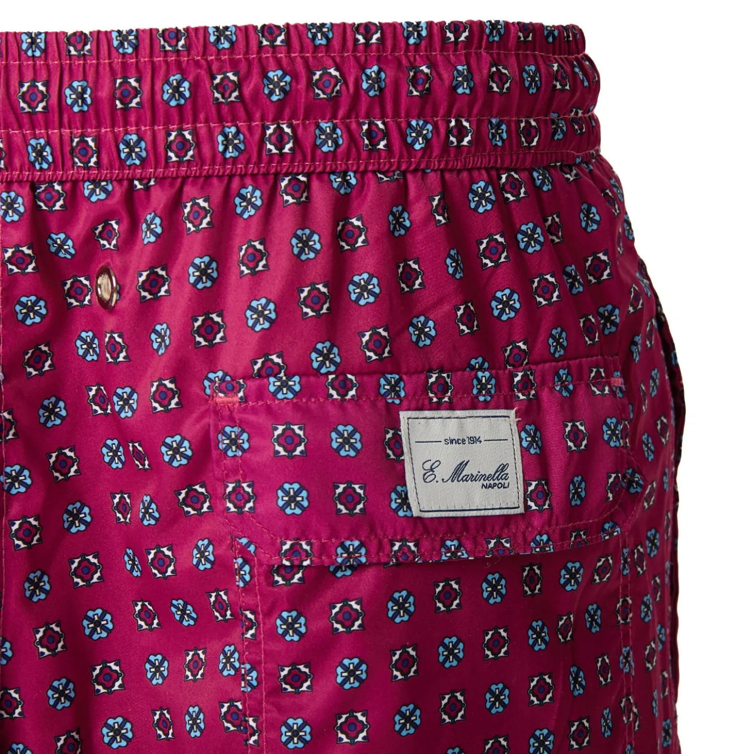 COSTUME DA BAGNO FUCSIA Microfantasia fiore