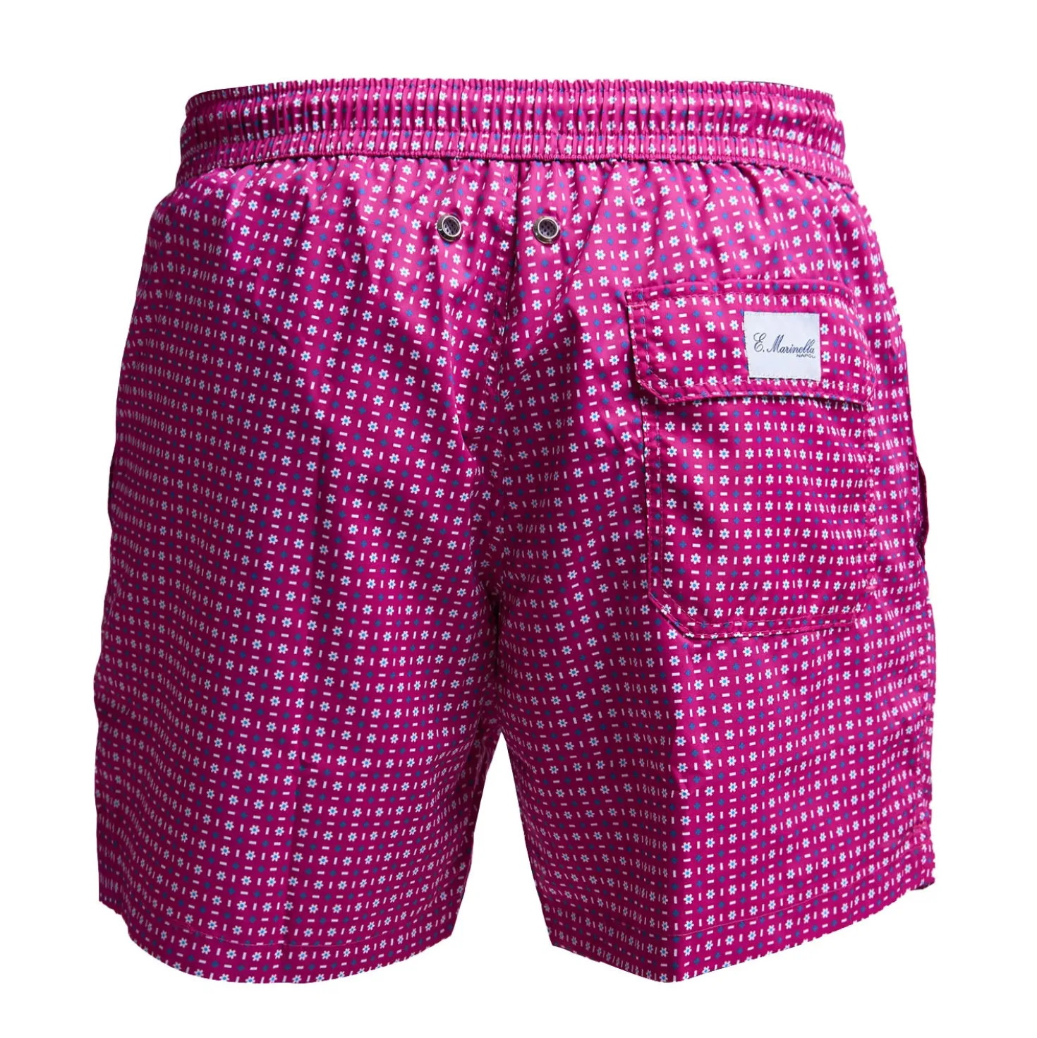 COSTUME DA BAGNO FUCSIA Microfantasia fiore