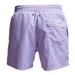 COSTUME DA BAGNO ROSA Microfantasia fiore