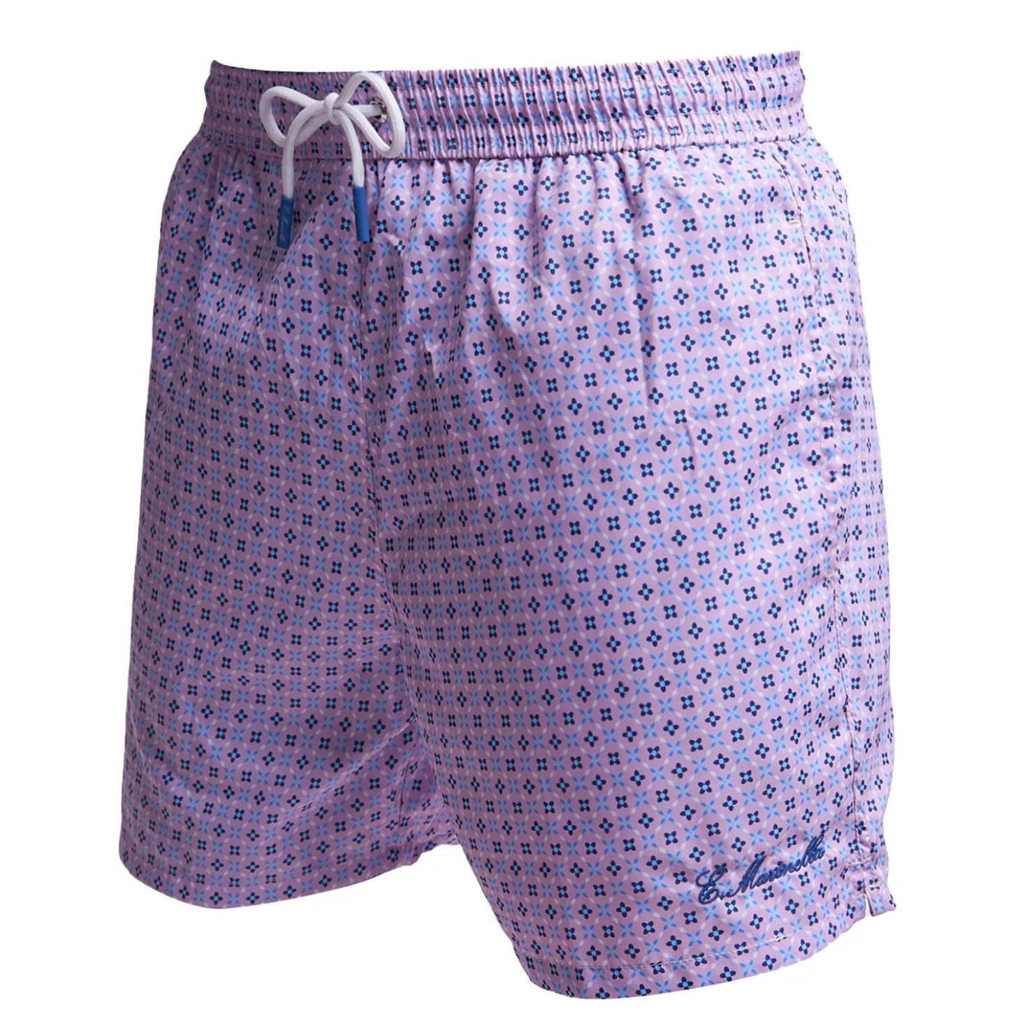 COSTUME DA BAGNO ROSA Microfantasia fiore