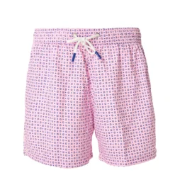 COSTUME DA BAGNO ROSA Microfantasia fiore