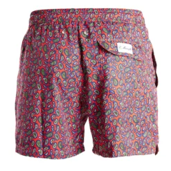 COSTUME DA BAGNO ROSSO Fantasia paisley