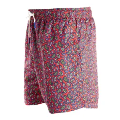 COSTUME DA BAGNO ROSSO Fantasia paisley